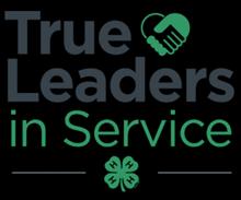 Be a true leader in service Join 4-H Members and Clubs across Illinois and the nation on Saturday, April 27 as part of True Leaders in Service!