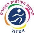 of Ashdod sports authority Organizing Committee: Maria Vainblat