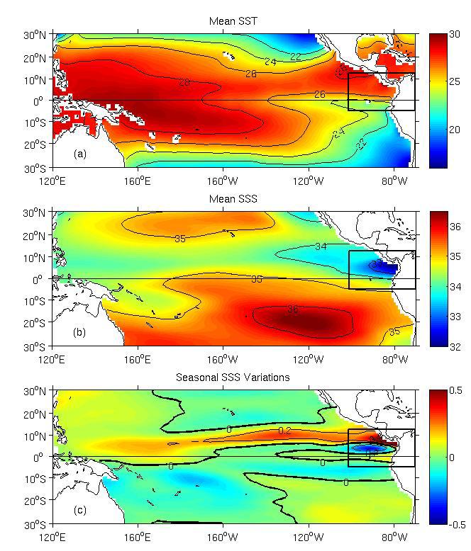 Why focus on SSS in the the Far Eastern Pacific Fresh Pool?