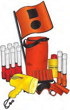 Pyrotechnic VDSs Orange Smoke Handheld Orange Smoke Floating Day Signal Red Meteor Day and Night