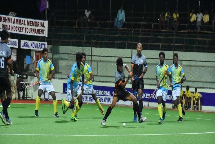 00 pm: The 15 th league match was between Central Secretariat, New Delhi and Tamilnadu Police, Chennai.