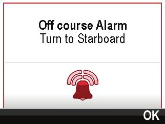 6.1 Alarms Alarms are used to alert you to a situation or hazard requiring your attention.