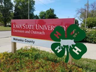 Metal Clover Signs For Sale Show your 4-H pride with a Clover Yard Sign! We are selling metal clover signs as a fundraiser for the Mahaska County 4-H program.