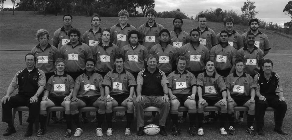 Representative Teams Back Row: Middle Row: Seated: The Rugby Club NSW Suburban Rugby Union Under 19 Representative Team 2006 Jon Tohovaka (Canterbury), Mitchell Sweeney (Liverpool), Adam Mills