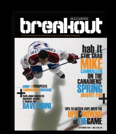 Breakout Magazine Breakout Magazine is filled with professionally-written stories, interviews, advice and updates from