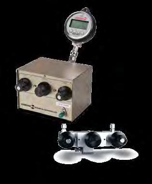 UPC5100/5200 PRESSURE CALIBRATION STANDARD Both the UPC5100 and UPC5200 are completely portable and employ our exclusive precision vernier for accurate,