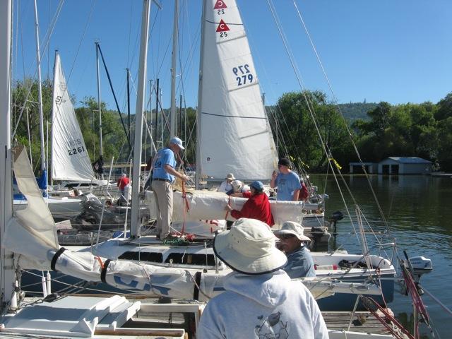 gg Old Salts in Retirement () Many of our members sail with the OSIRS every Wednesday rain or shine, winter or summer. Skippers meet at noon for lunch and course discussion. Racing begins at 1 pm.