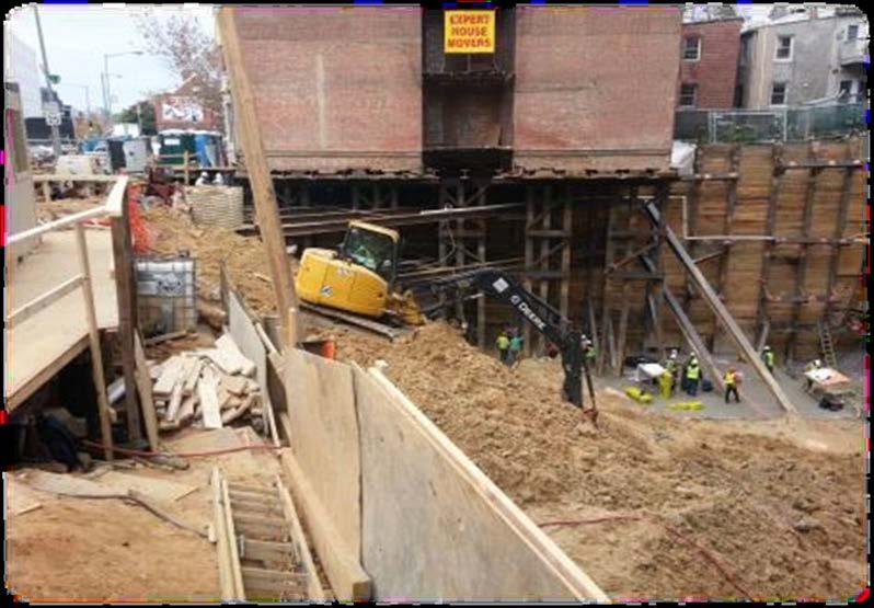 Excavation Phase Sidewalk