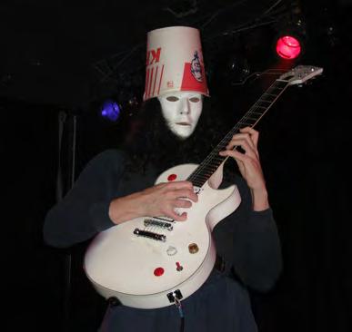 Photo courtesy of Storm Corbin Bucket Head (Top) Bucket Head is one of my favorite guitarists ever