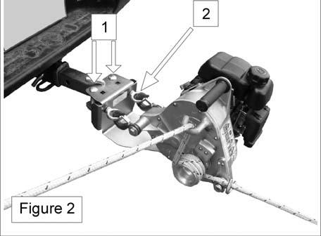 (see section 3.4). USE THE HITCH PLATE ONLY WITH CATEGORY II BALL HITCH (1500 KG (3300 LB)) OR HIGHER.