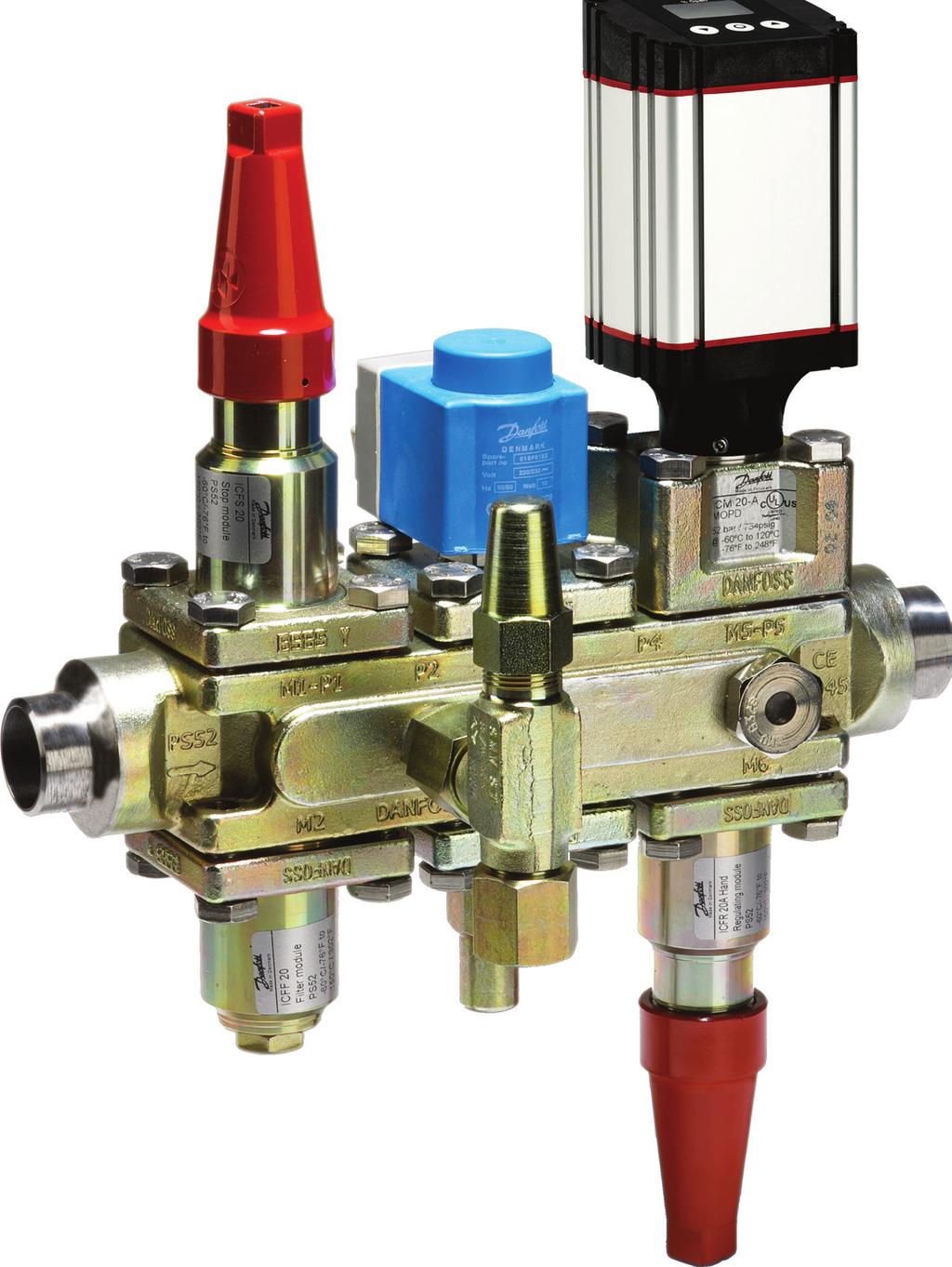 Consisting of a valve housing and a maximum of four or six function modules the valve station is a true plug and play solution.