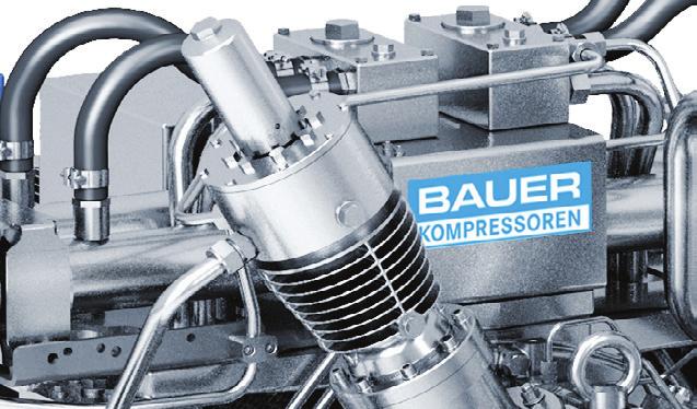 BAUER KOMPRESSOREN THE NEW SP SERIES 5 EVO AIR END DELIVERING INTAKE PRESSURE AT TOP EFFICIENCY The EVO air end delivers air at the intake pressure required by the
