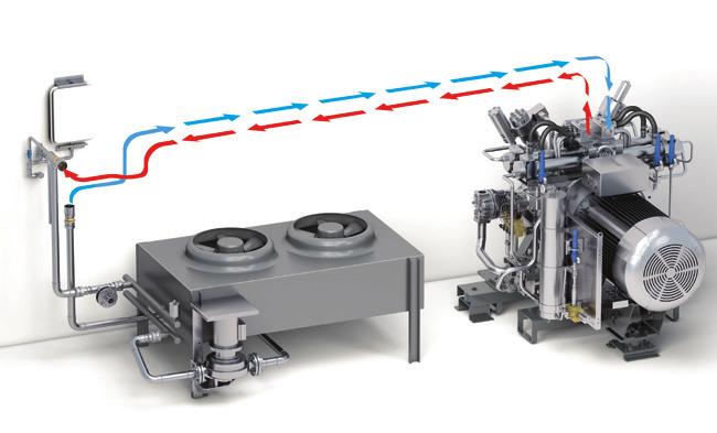 Plate heat exchangers can be used to ensure that the compressor s heat exchanger is not affected by contamination in fresh water cooling.