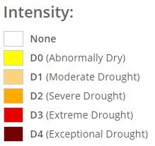 However, relative humidity levels statewide will remain above critical levels, soil moisture remains quite