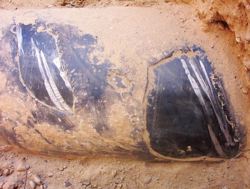 11 EXCAVATION Damage If you cause what seems to be only minor damage to a pipeline or other utility, it is important that you notify the company.
