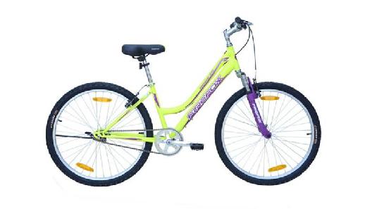 Mach Firefox Breeze 26 If you love the breeze hitting your face, this one is for you! The fresh lime colours bicycle will surely bring freshness to your health with every ride.