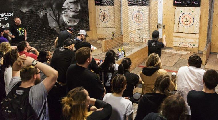 Press Coverage Axe Throwing