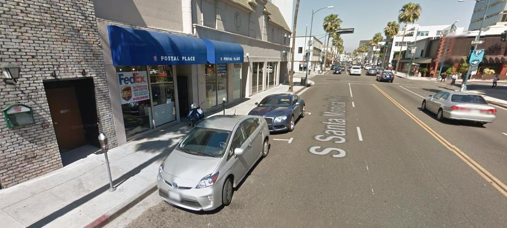 South Santa Monica Blvd Options (continued) Option D: Maintain left turn pockets with approximately 12