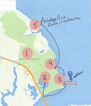 *Sandy Point State Park Paddling Routes *Paddleboards are crazy popular in Anne Arundel County creeks and rivers. The life guards on this park s beaches have paddleboards to use in recusing swimmers.
