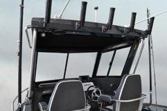 ROD HOLDERS The Yellowfin Range has a whopping total of 14 rod holders!