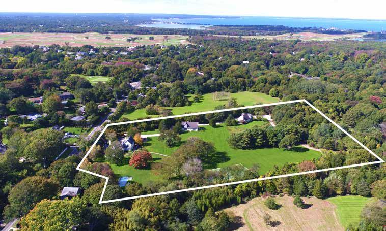 FEATURES & AMENITIES 189 Sebonac Road, Southampton NY $10,000,000 WEB ID: 39495 CURRENT OVERVIEW: 7+ Acre Compound (Fenced & Gated) 3 Houses All Renovated in 2016 14 Bedrooms in Total 9 Full