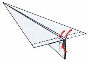 Activity Two - Folding, Flying, and Controlling the Flight of a Paper Airplane Purpose: This activity teaches, by modeling, about a delta wing configuration airplane and the control surfaces of this