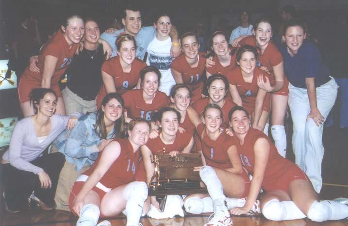 24 th ANNUAL STATE VOLLEYBALL TOURNAMENT Class AA Results Watertown Civic Arena - November 18-20, 2004 2004 Class AA State Volleyball Champion Team Sioux Falls Lincoln Patriots First Round Sioux
