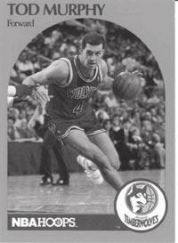 Tod Murphy (1982-86), head coach at Gordon College, was in the first Minnesota Timberwolves starting lineup in 1989.