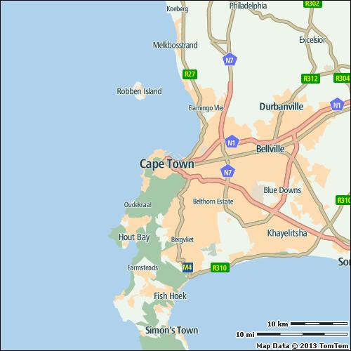 Cape Town Congestion level 26% Ranking Ranking of city compared to continent 2/6 Congestion level on highways 22% Congestion level on non-highways 31% 39 min Delay per year with a 30 min commute 90 h
