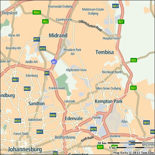 East Rand n Congestion level 25% Ranking Ranking of city compared to continent 3/6 Congestion level on highways 15% Congestion level on non-highways 37% 38 min Delay per year with a 30 min commute 89
