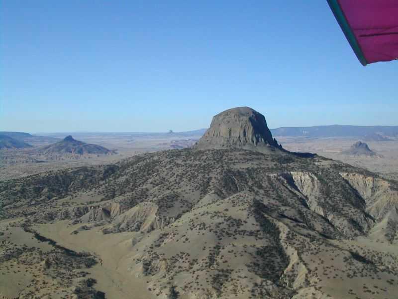 Looking south from the back side of Cabezon towards Nuestra