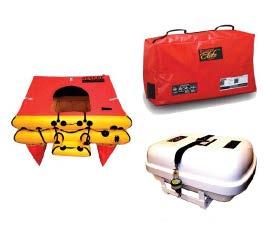 .1 Raft, bag and container 19.2 Raft and container 19.1.2 REQUREMENTS - Buoyancy chambers with separate compartments; - Inflatable support