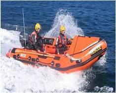 3 Combined rescue craft The rescue boats should have the following characteristics: - Have a length not less than 3.8 m and not greater than 8.