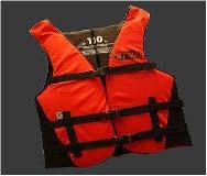 23 Life vests class V - Class V Special material used in sports activities such as rafting or other white water
