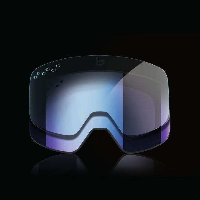 Traditional lens NXT lens 0% of activation -25 C 5 C Phantom lens is a combination of 3 advanced technologies that revolutionizes vision on snow.
