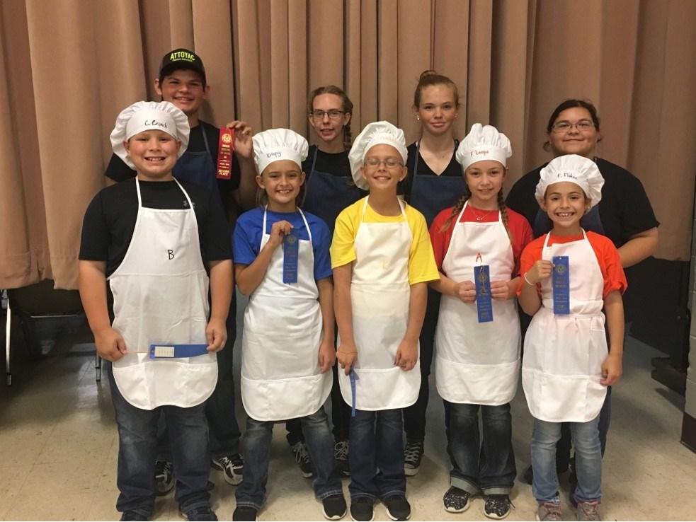Page 9 Two 4-H Food Challenge Teams Represented Gonzales County @ Guadalupe County Fair and Placed!