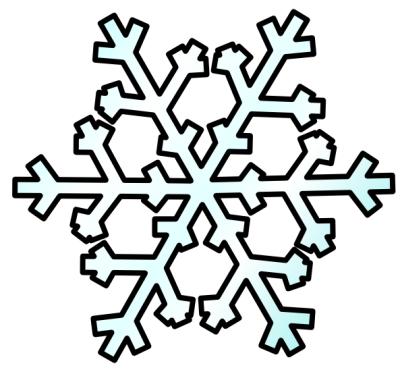 Snowflake Senses Directions: Use your senses to describe a snowflake.