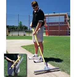Raking If you kept the drag 12 inches from the turf, raking is required to smooth