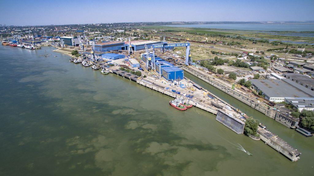 BUILDING YARDS Damen Shipyards Galati Location: Danube river, Romania Deliveries since 1999: +360 vessels