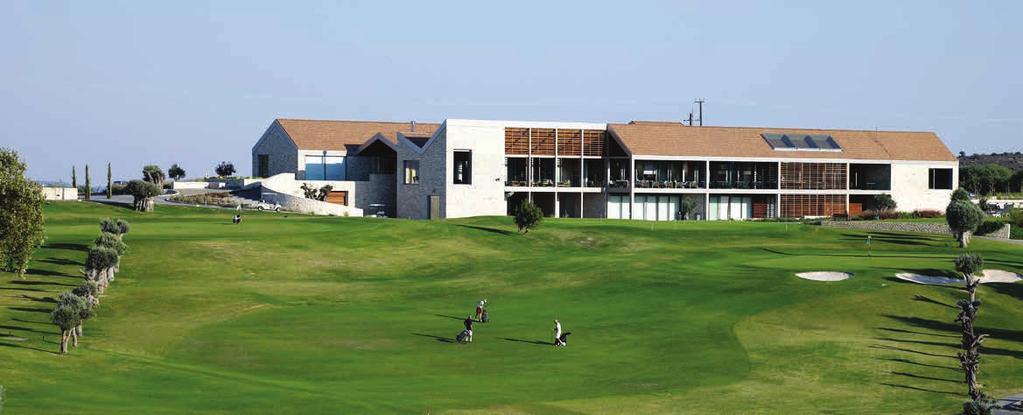 UNWIND AND INDULGE A two-thousand square metre clubhouse is the social heart of the golf club, enjoying fantastic views of the golf course.