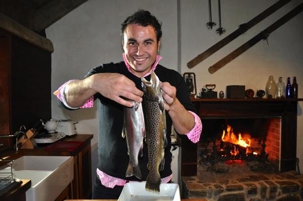 FOOD WITH MIGUEL MAESTRE KOSCIUSZKO TROUT In Jindabyne, just twenty- five minutes from Thredbo s ski fields, our chef Miguel Maestre takes to the banks of the Moonbah River for a fly fishing