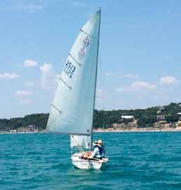 At the end of July, we added two new sailors to the Canyon Lake sailing scene member Ryan Mitchell and his buddy Konner completed an Introductory Sailing Course with some quality instruction in the
