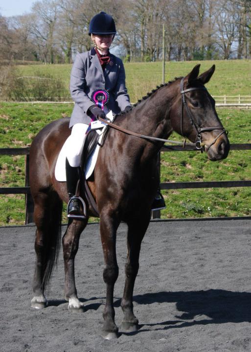 considering Vince was only broken a few months prior to the start of the series! Reserve champion went to Georgina Davies and her lovely dark bay mare Le Grand Legacy.