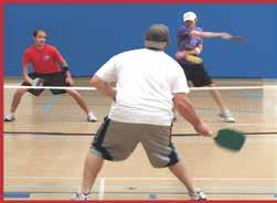 Pickleball is clever because it s like tennis, similar to ping pong