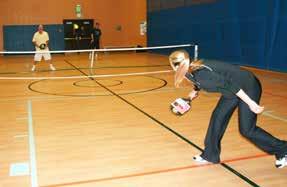 why Pickleball is so popular; it s low impact and easier on the joints.