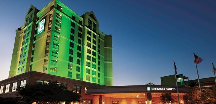 Host Hotel Embassy Suites Frisco Hotel and Convention Center 7600 John Q Hammons Dr.