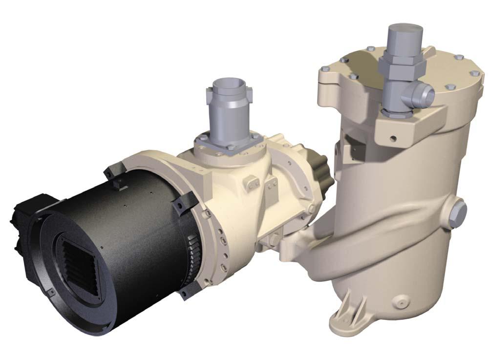 Integral Design, Fewer Parts and Fewer Connections Help Eliminate Trouble Spots, Leaks and Failures s leak-free design uses a single-point connection between airend and separator.