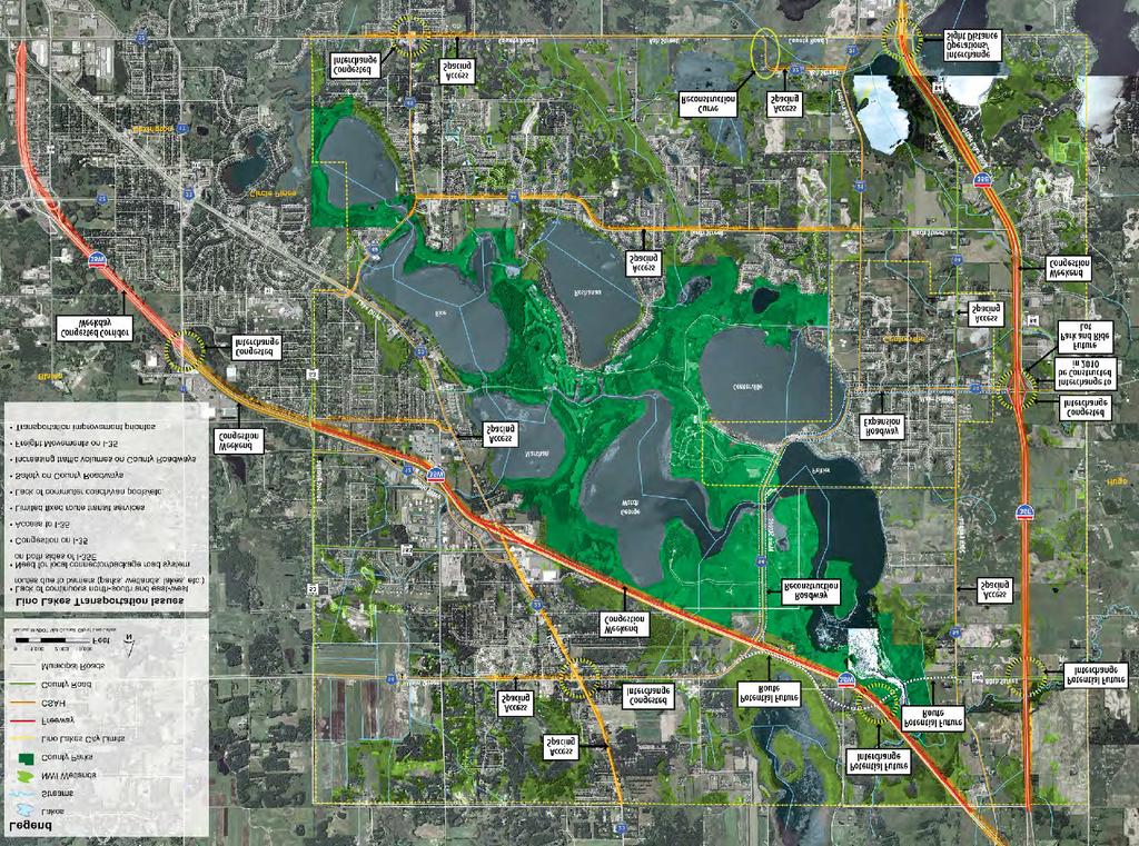 Issues Map City of Lino Lakes 2030 Comprehensive Plan Figure 6-3 July 22, 2009