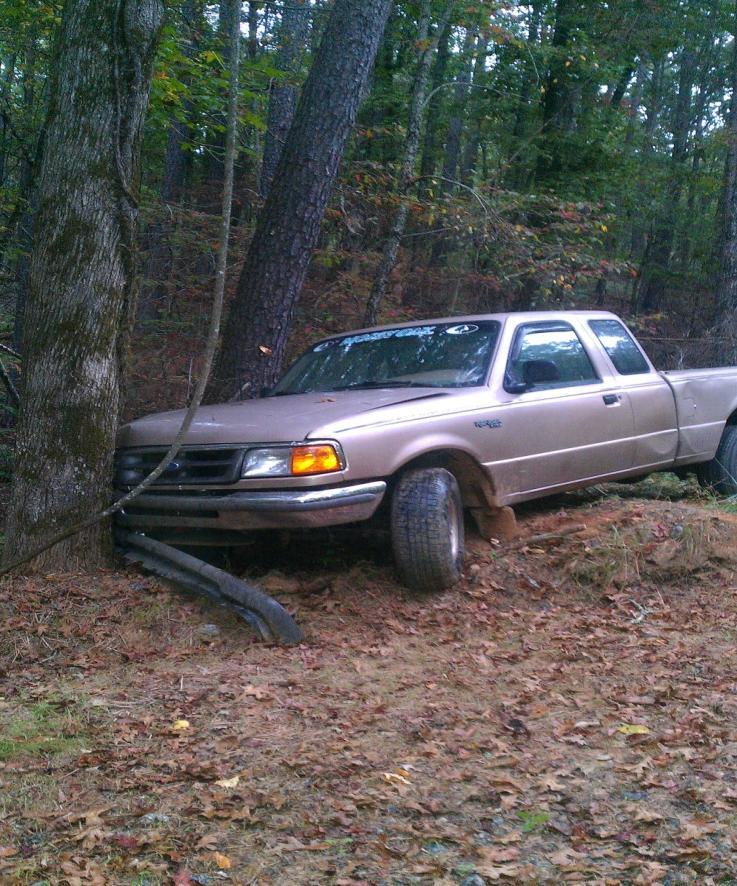 Region I- Calhoun (Northwest) BARTOW COUNTY On October 6 th, Cpl. Byron Young responded to a call for assistance on Pine Log WMA. A Ford Ranger slid off a gravel road and into a tree on the WMA.