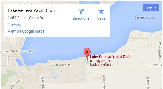 Lake Geneva Yacht Club Pier Lake Geneva Yacht Club Clubhouse Come out to the Blackhawk Chapter Spring Dinner and support our group for